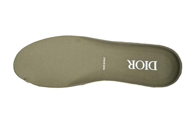 Dior Light Grey 'B30' Sneakers Olive Color