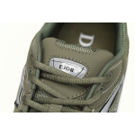 Dior Light Grey 'B30' Sneakers Olive Color