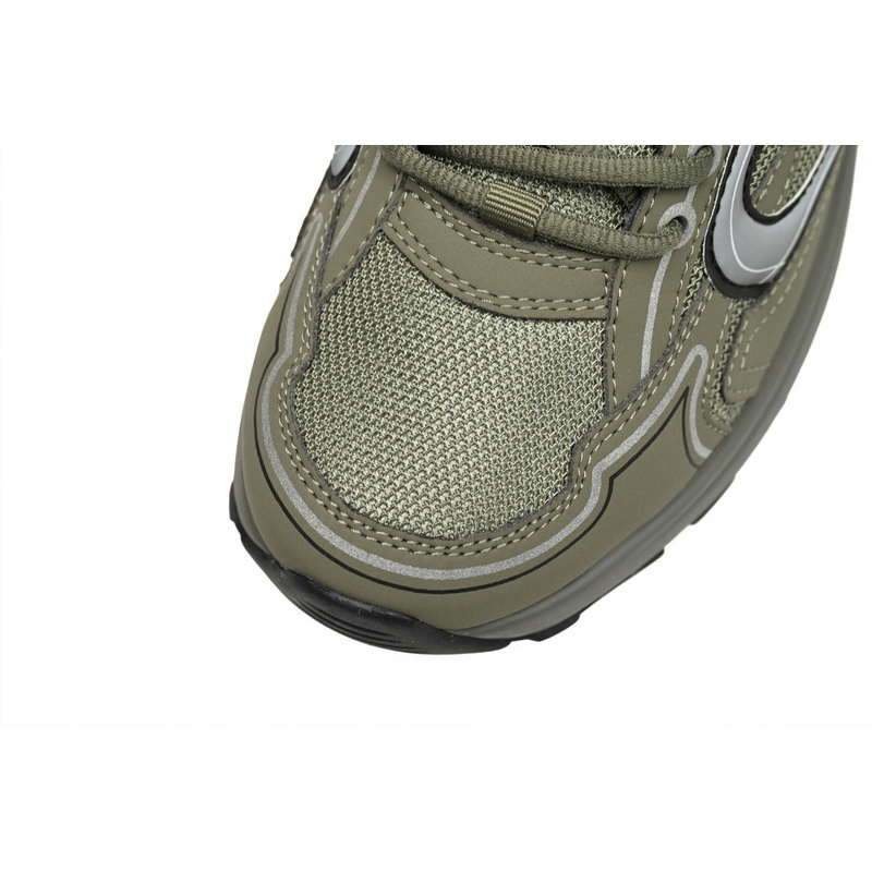 Dior Light Grey 'B30' Sneakers Olive Color