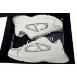 Dior Light Grey 'B30' Sneakers White