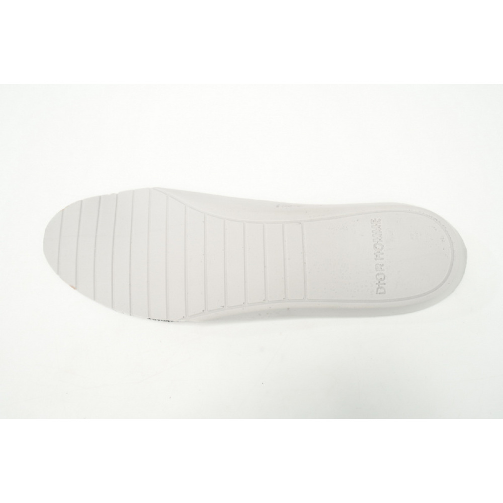 Dior White, Blue, & Black 'B22' Sneakers Black