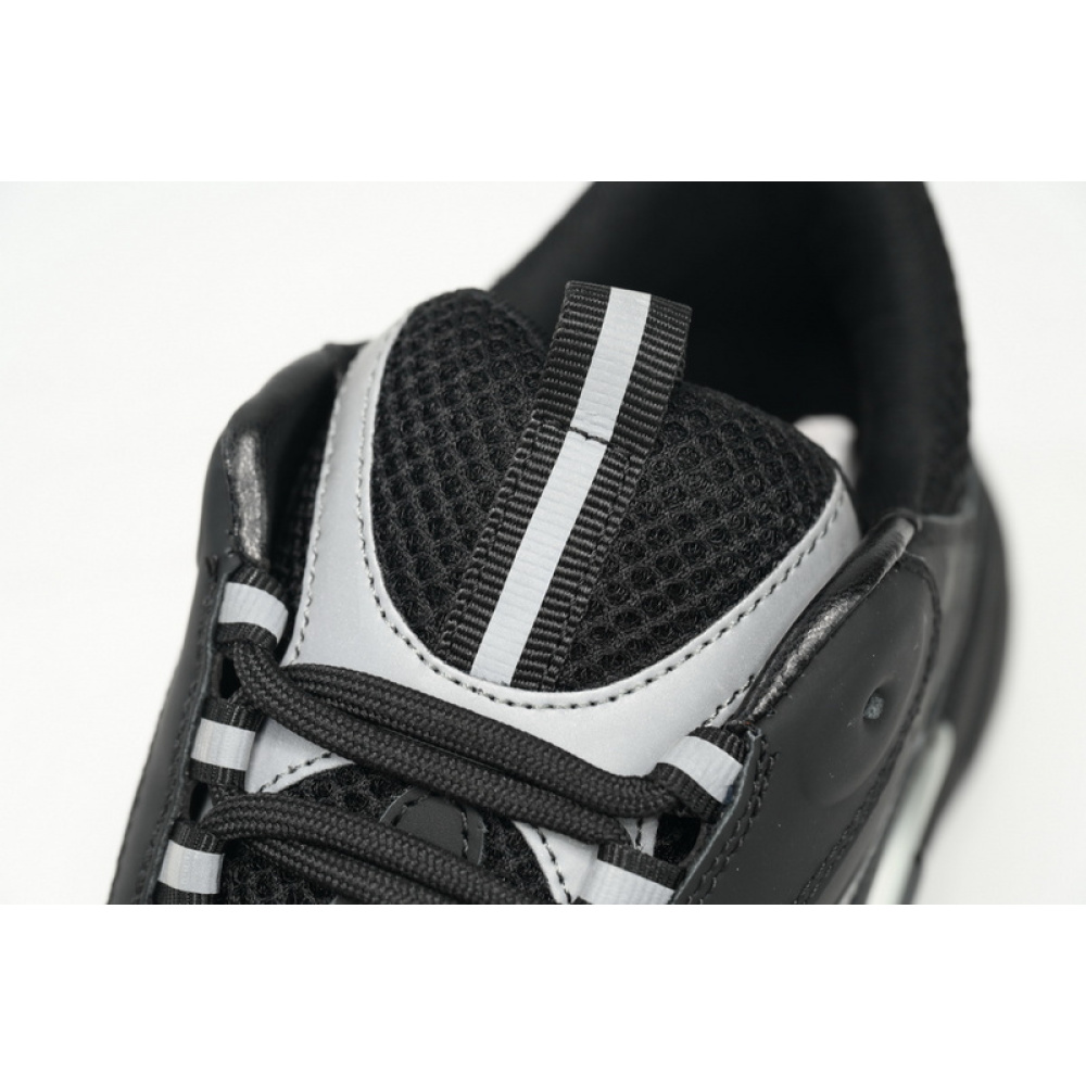 Dior White, Blue, & Black 'B22' Sneakers Black