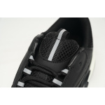Dior White, Blue, & Black 'B22' Sneakers Black And White