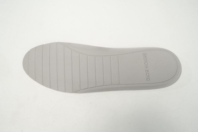 Dior White, Blue, & Black 'B22' Sneakers Cream