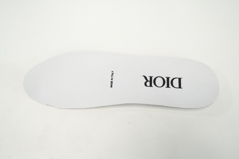 Dior White, Blue, & Black 'B22' Sneakers Cream