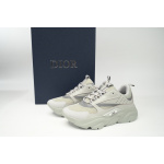 Dior White, Blue, & Black 'B22' Sneakers Lime