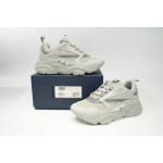 Dior White, Blue, & Black 'B22' Sneakers Lime