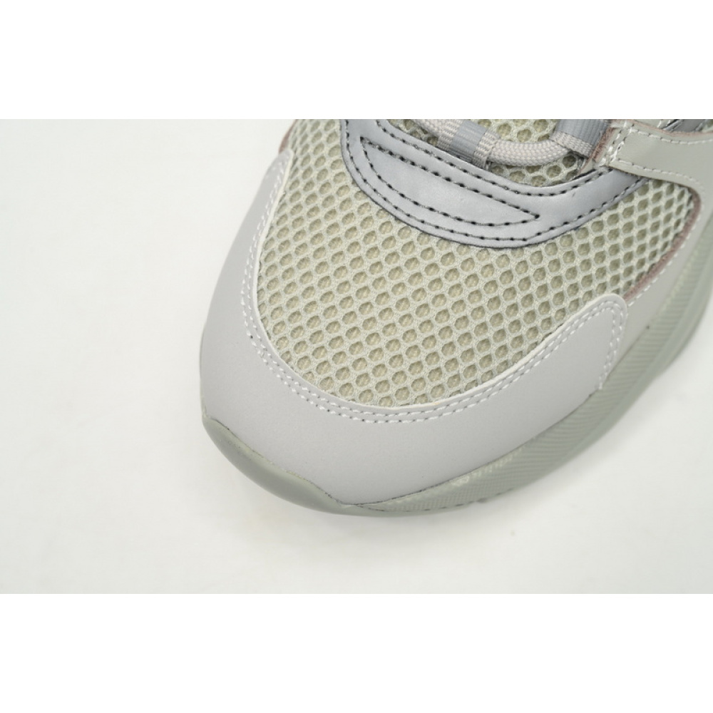 Dior White, Blue, & Black 'B22' Sneakers Lime