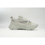 Dior White, Blue, & Black 'B22' Sneakers Lime