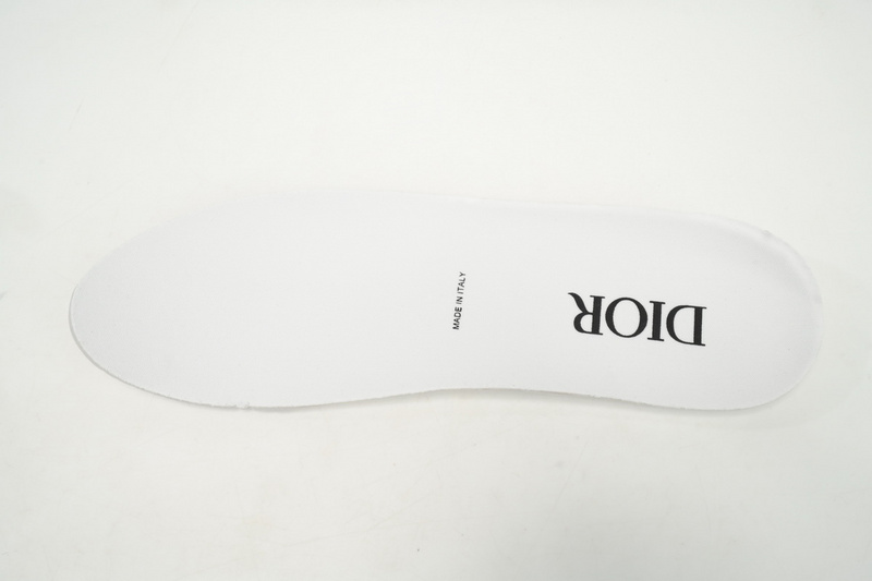 Dior White, Blue, & Black 'B22' Sneakers Rice Grey Blue