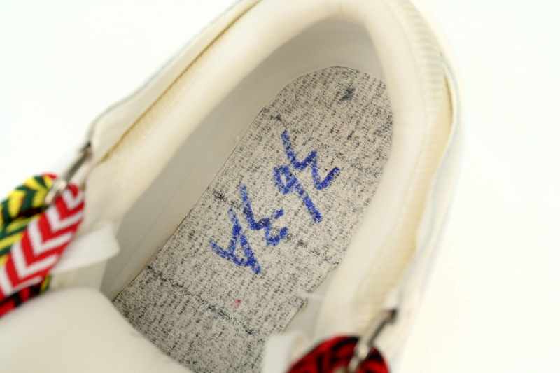 LANVIN White Seven Color Painting