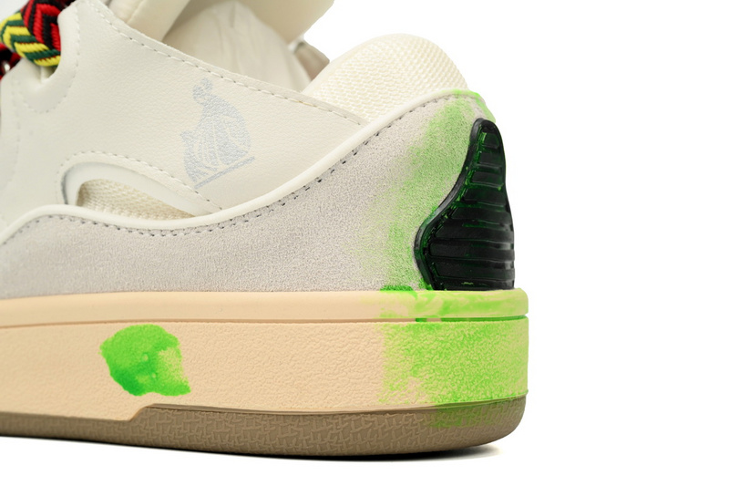 LANVIN White Seven Color Painting