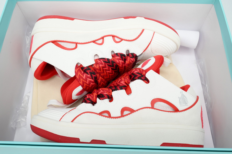 LANVIN White White Red