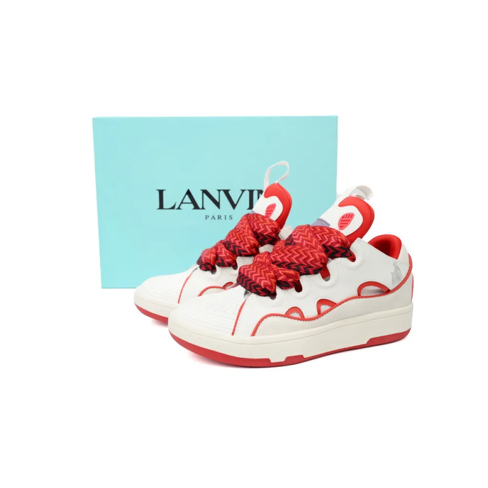 LANVIN White White Red