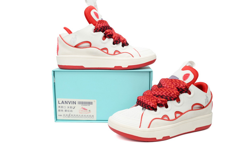 LANVIN White White Red