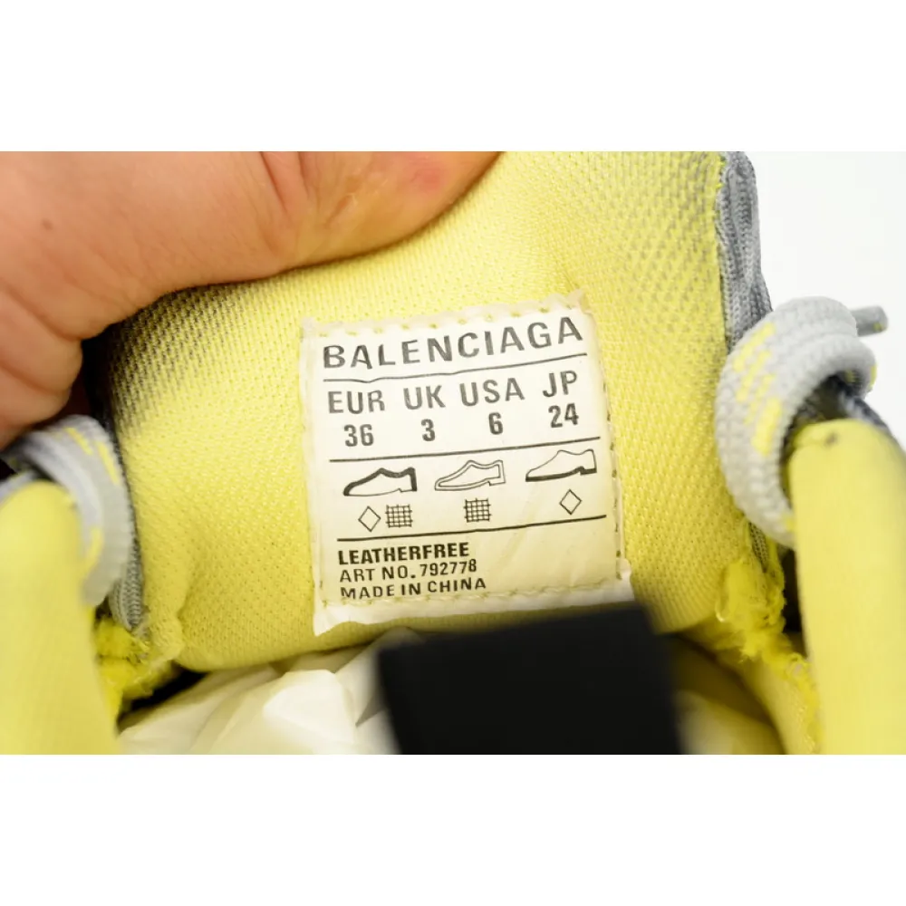 Balenciaga White Gray Black