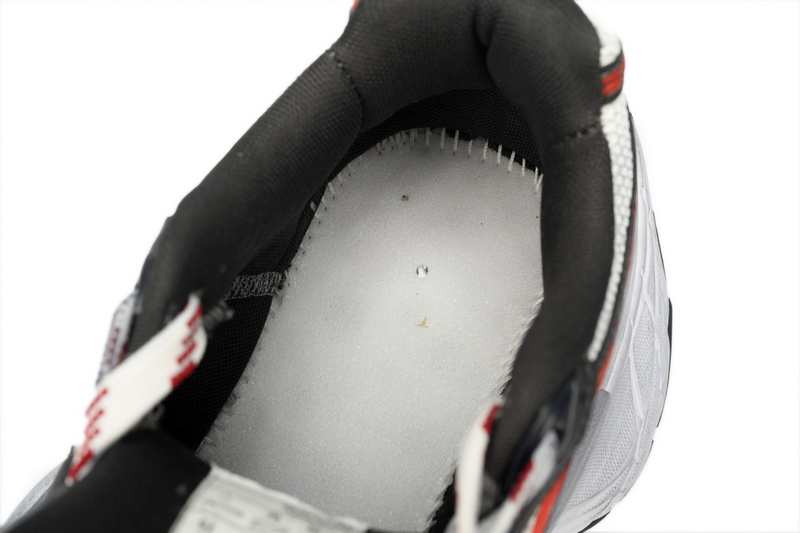 Balenciaga White Gray Black Grey Black Red