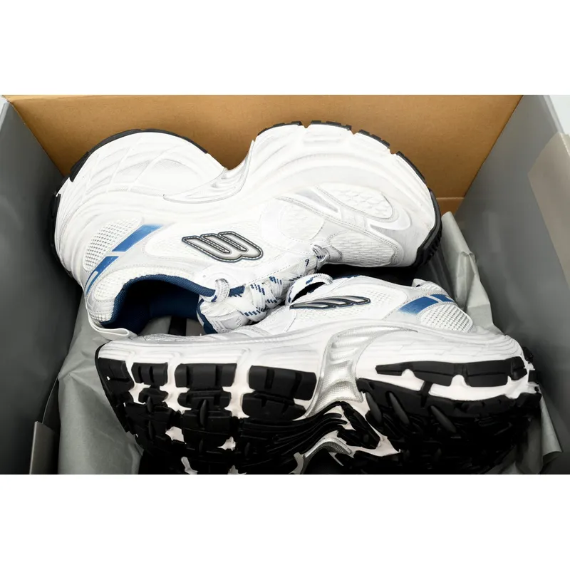 Balenciaga White Gray Black White, Black, and Blue