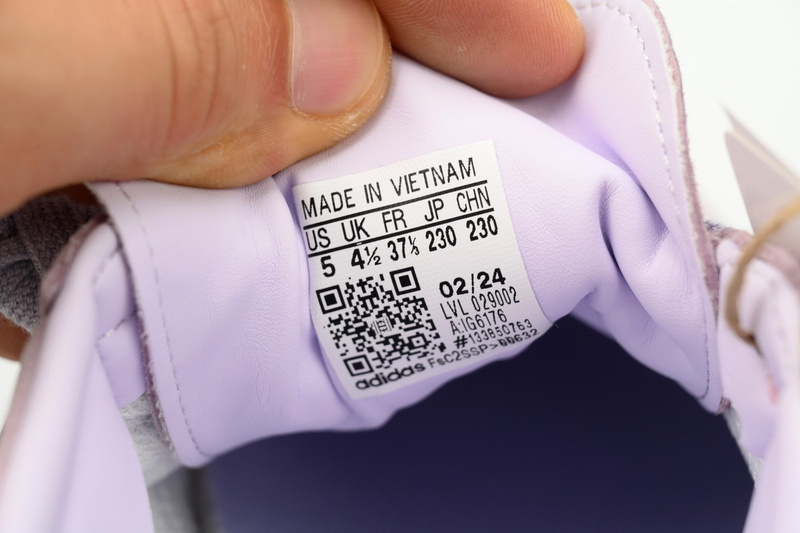 UNISEX Adidas Originals Samba Vegan OG 'Silver Dawn'