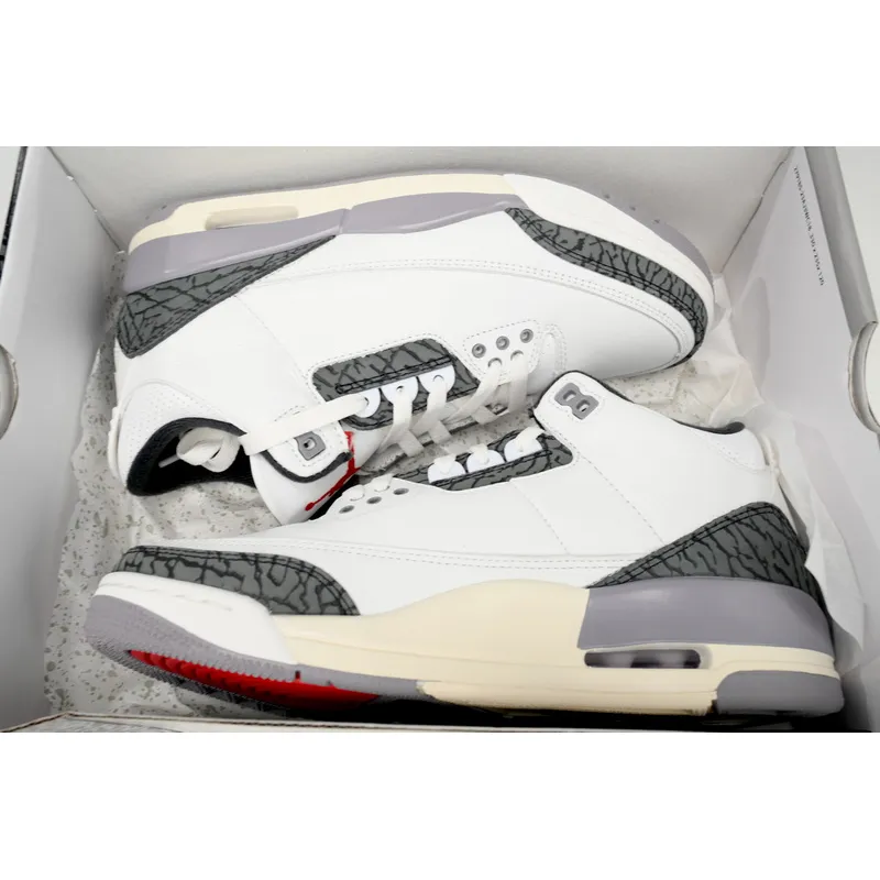 XH Air Jordan 3 "Cement Grey"