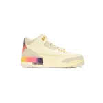 XH J Balvin x Air Jordan 3 White Blue Red