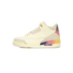 XH J Balvin x Air Jordan 3 White Blue Red