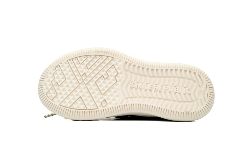 Smilerepublic  Black Coarse Canvas Slipper