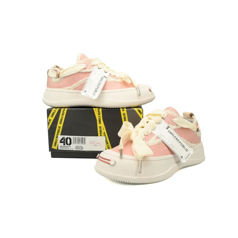 Smilerepublic Light Pink Canvas SB Sneaker