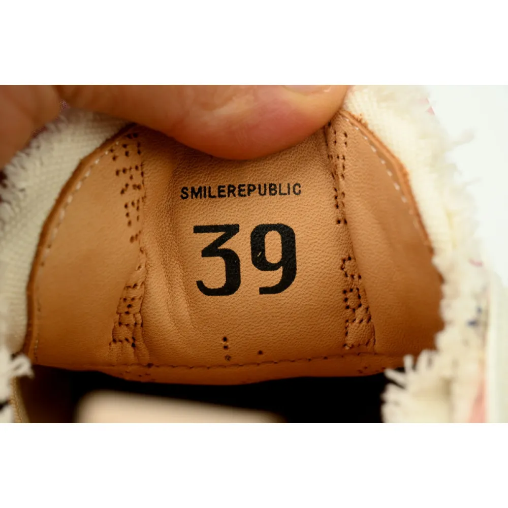 Smilerepublic Pink Tweed SB Sneaker