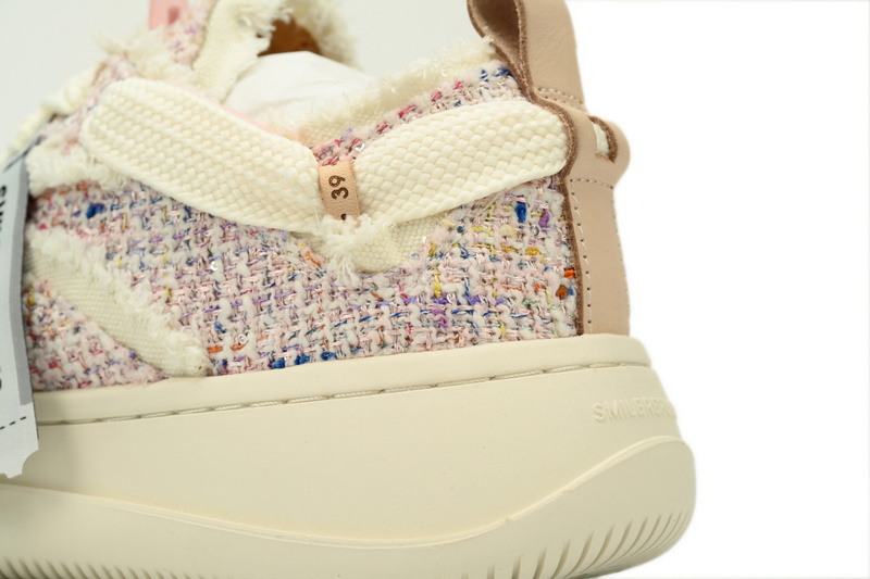 Smilerepublic Pink Tweed SB Sneaker