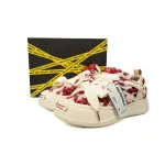 Smilerepublic Wine Red Glisten Houndtooth Low Top SB Sneaker