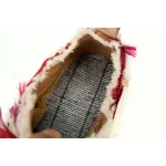 Smilerepublic Wine Red Glisten Houndtooth Low Top SB Sneaker
