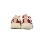 Smilerepublic Wine Red Glisten Houndtooth Low Top SB Sneaker