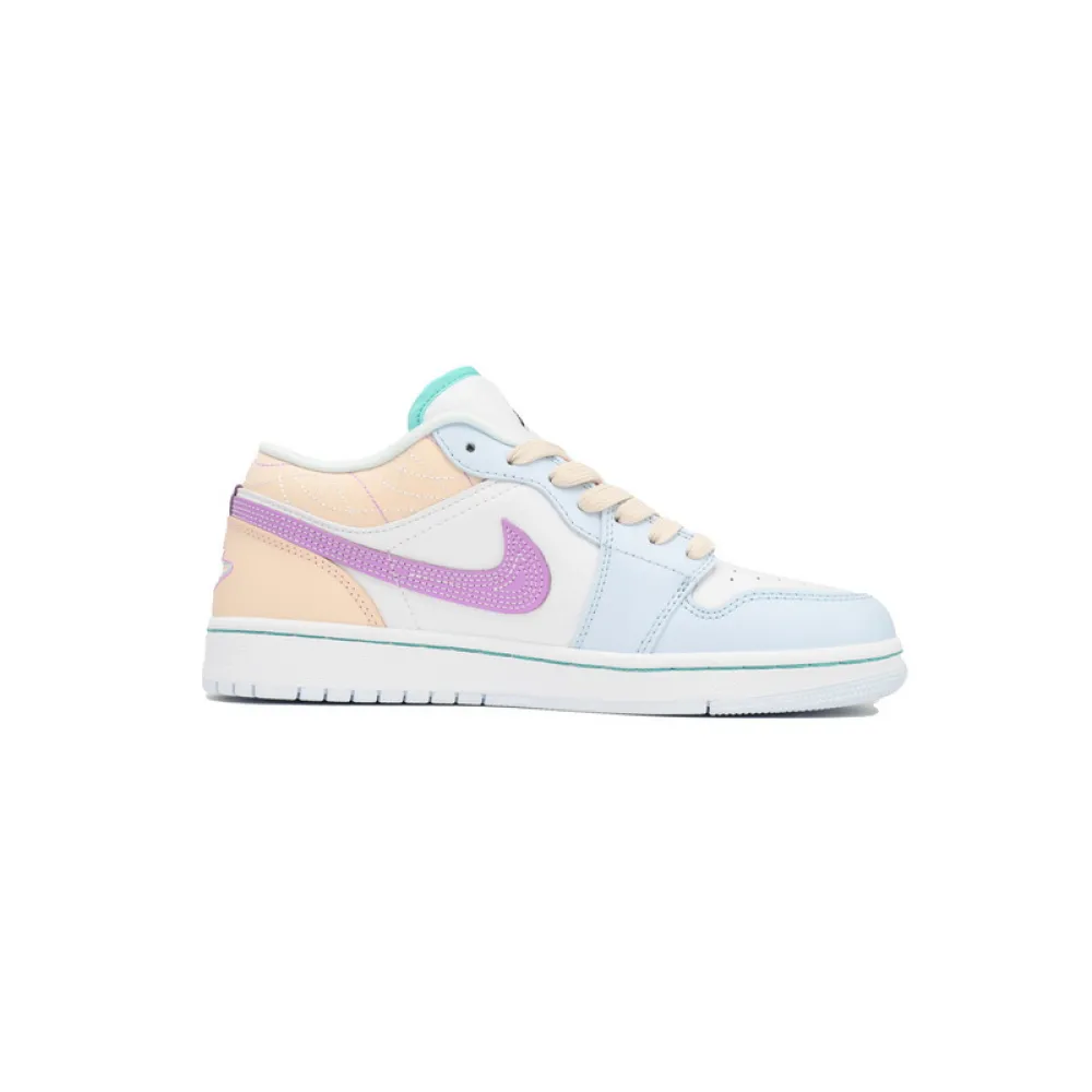XH Air Jordan 1 Low Sashiko Multi-Color