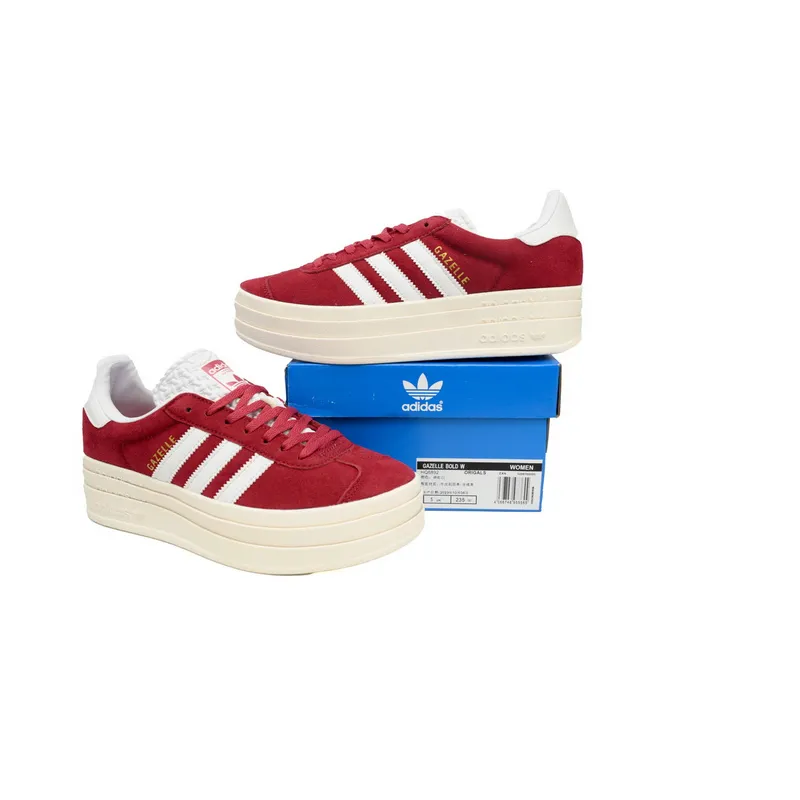 Adidas Originals Gazelle Bold 'Shadow Red White'