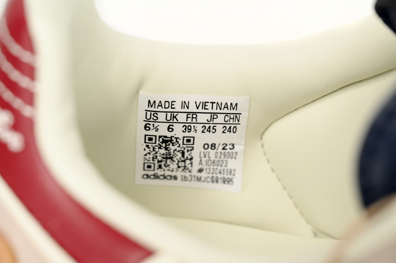 Adidas Originals Samba Vegan OG Beige Blue Red