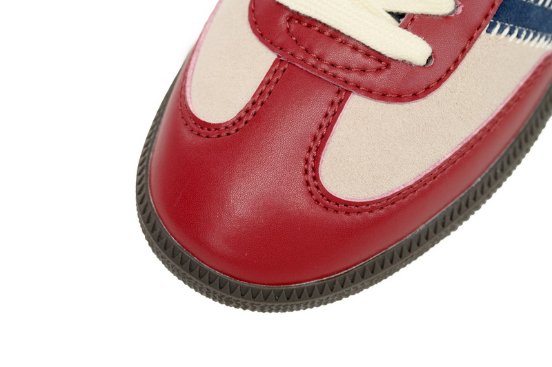 Adidas Originals Samba Vegan OG Beige Blue Red