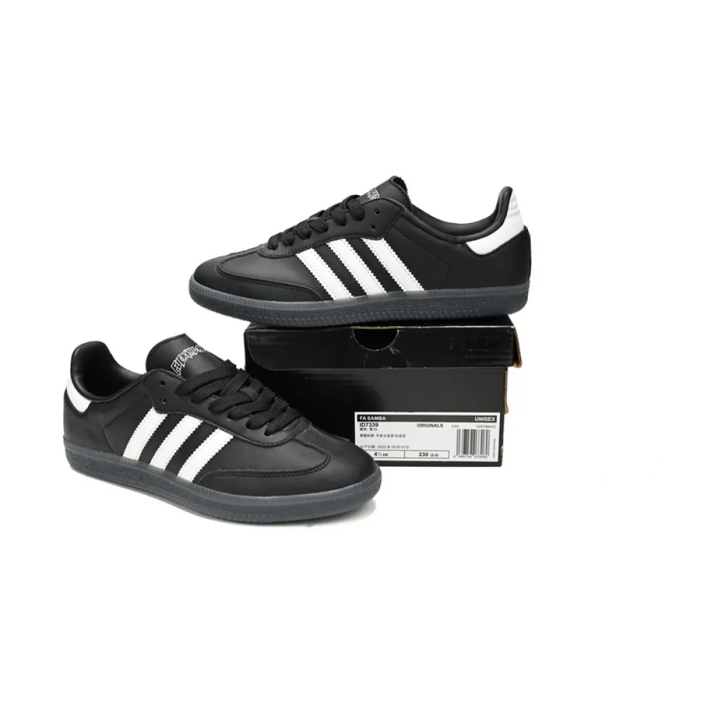 Adidas Originals Samba Vegan OG Black And White Characters