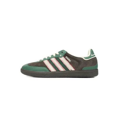 Adidas Originals Samba Vegan OG Green Brown 01