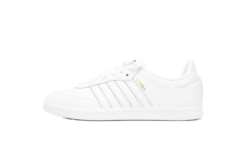 Adidas Originals Samba Vegan OG White and Black Stripes