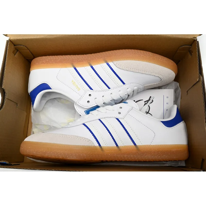 Adidas Originals Samba Vegan OG White Blue