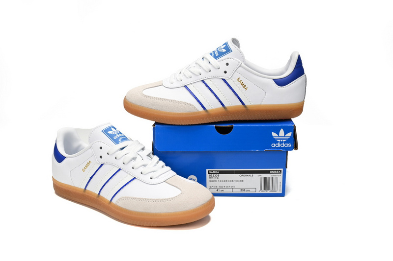 Adidas Originals Samba Vegan OG White Blue
