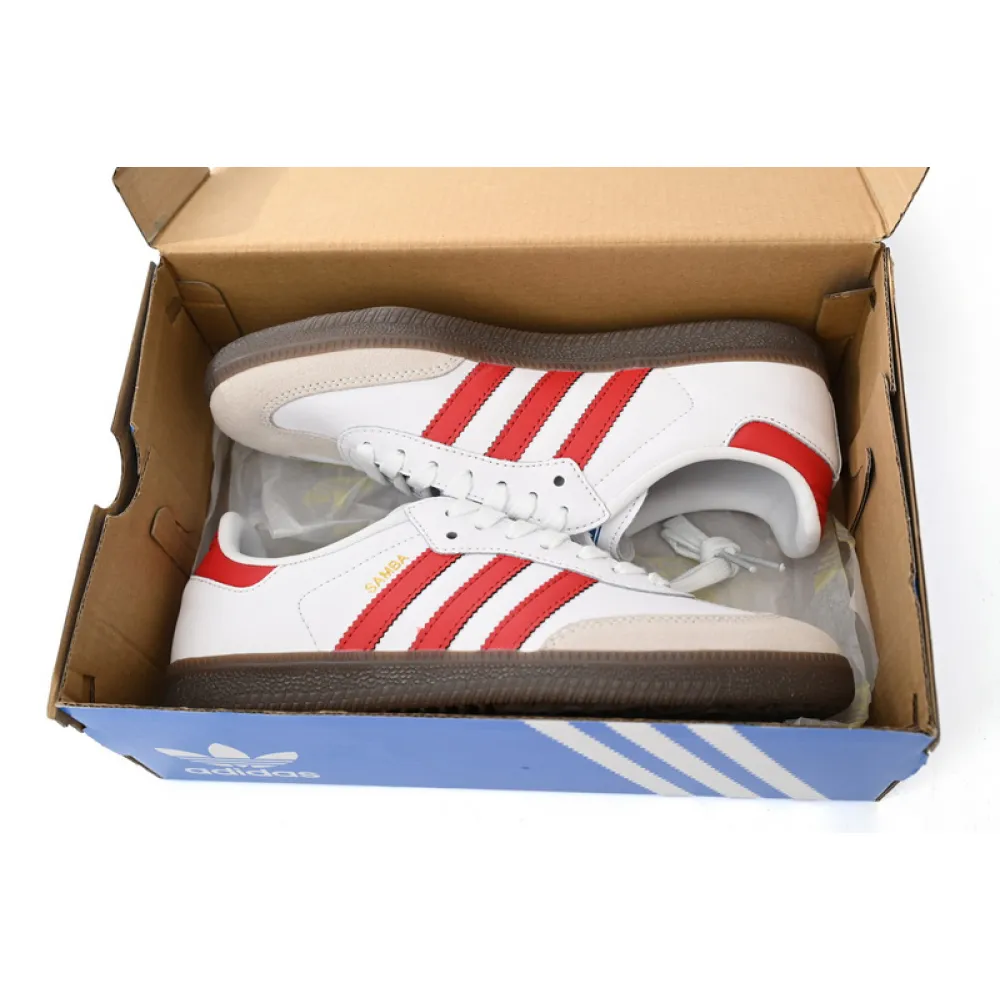 Adidas Originals Samba Vegan OG White Red