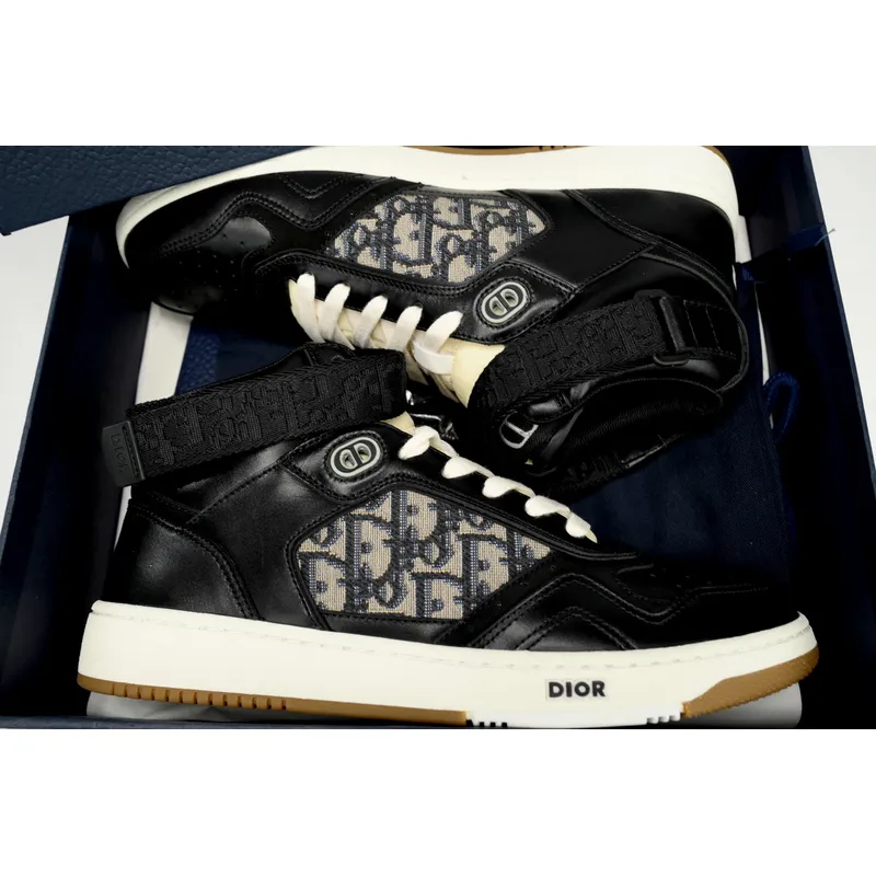 Dior B27 High Black Velcro