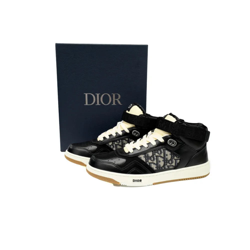 Dior B27 High Black Velcro