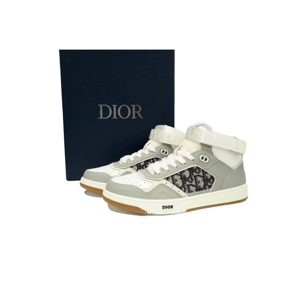 Dior B27 High White Grey