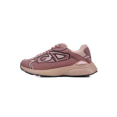 Dior Light Grey 'B30' Sneakers Pink 01