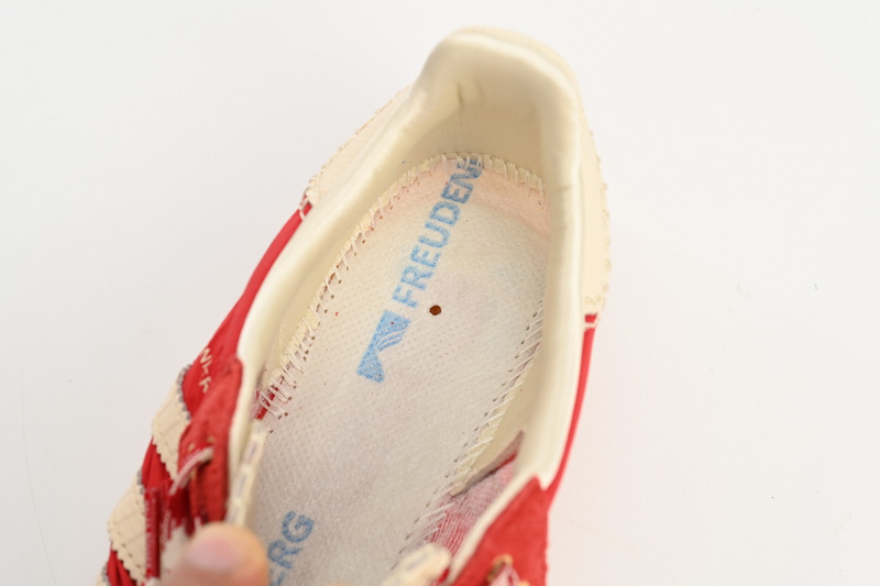 Wales Bonner x Adidas Originals Samba Vegan White Red