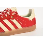 Wales Bonner x Adidas Originals Samba Vegan White Red