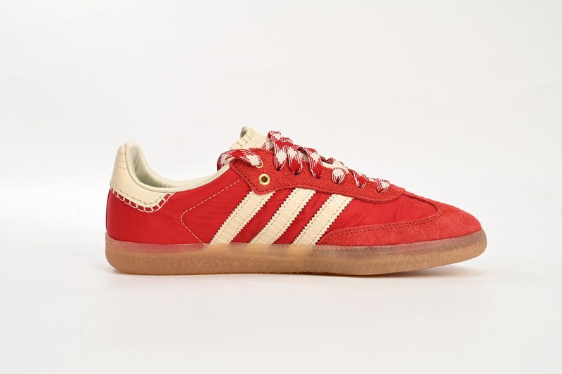 Wales Bonner x Adidas Originals Samba Vegan White Red